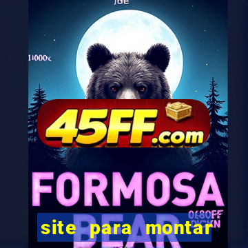 site para montar time de futebol